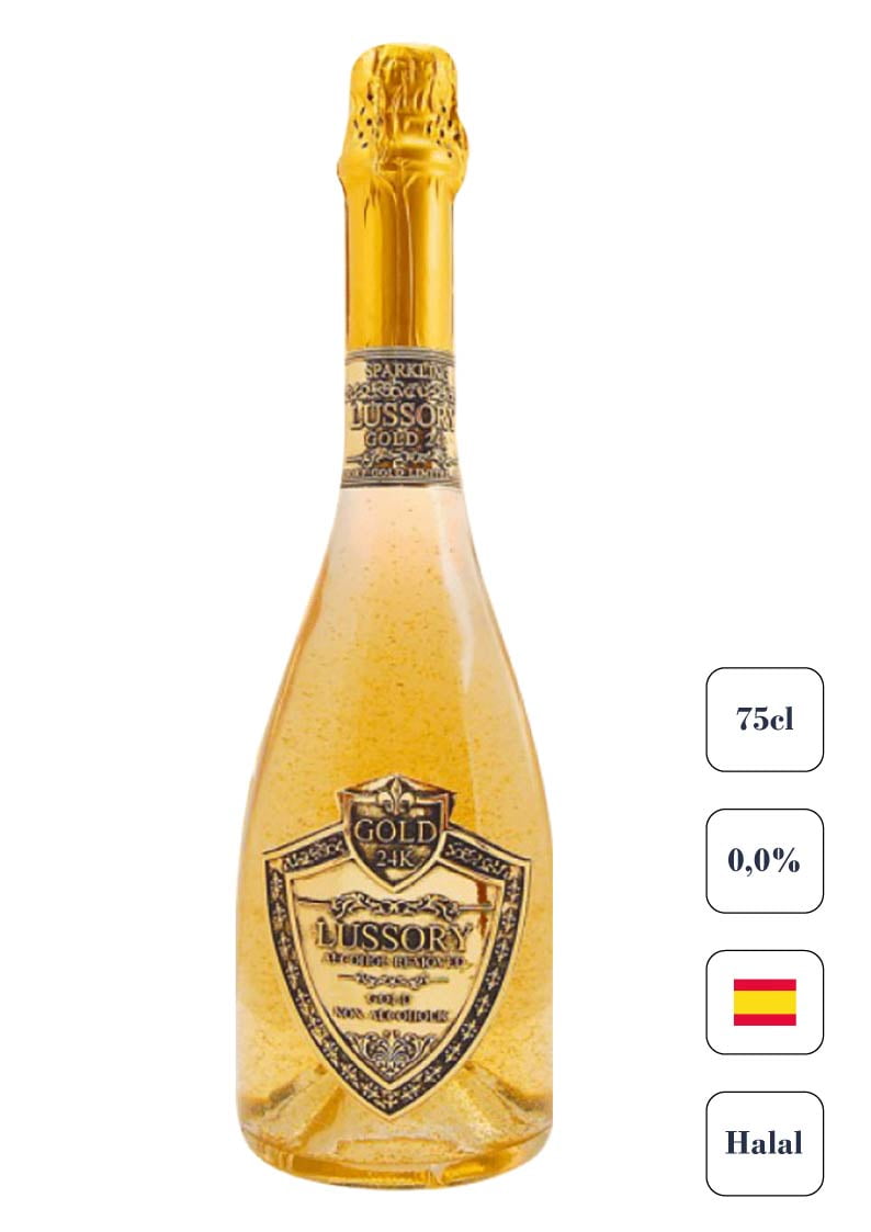 Lussory Gold 0,0% Halal - THE TOP DRINKER